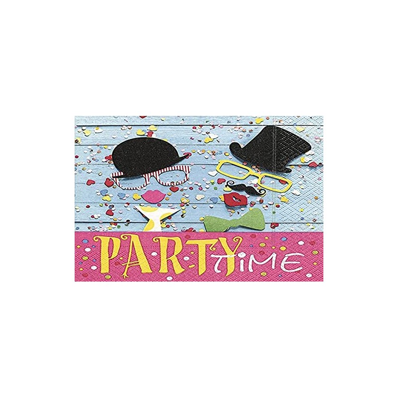 20 Fun Lunch Napkins Party 33 x 33 cm