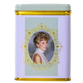 New English Teas Princess Diana Gift Tea Tin with 40 English Breakfast Teabags