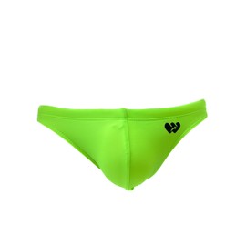 Top Spot Apparel Men's Classic Swim Mini Briefs, Solid Color (XL, Super Neon)