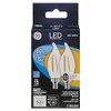 GE LED 60 watt Equivalent Decorative Candle Soft White Dimmable
