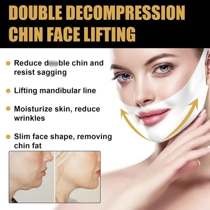 5pzs Cinta Lifting Facial Reafirmante Y Tonificante De Piel