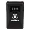 BRINKS - 80mm 4-Dial Resettable Combination Lock Box - Can