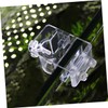Ipetboom 3pcs Aquarium Fixed Clip Acrylic Aquarium Hose Holder Fish