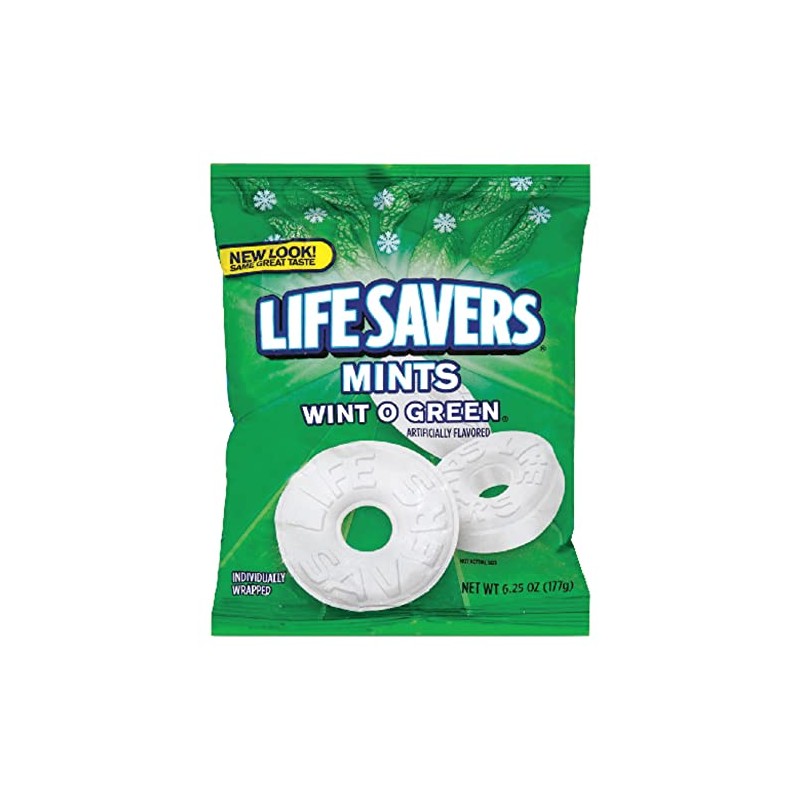 Nabisco Life Savers, Wintogreen, 6.25 Ounce