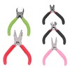 5Pcs Pliers Kit Diagonal Flat Nosed Bail Making Jewelry Pliers