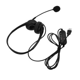 SHINEOFI Wired Noise Cancelling Headset with Microphone for Office Online Courses Comfortable Over Ear Design Technology for and Gaming