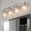Espird 4 Light Bathroom Vanity Light - Brush Nickel Bathroom