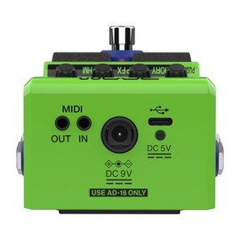 Zoom MS-90LP+ Multistomp Looper Pedal Bundle with Patch Cable + Instrument Cable + 9V Power Supply + Cleaning Cloth (4 Item)