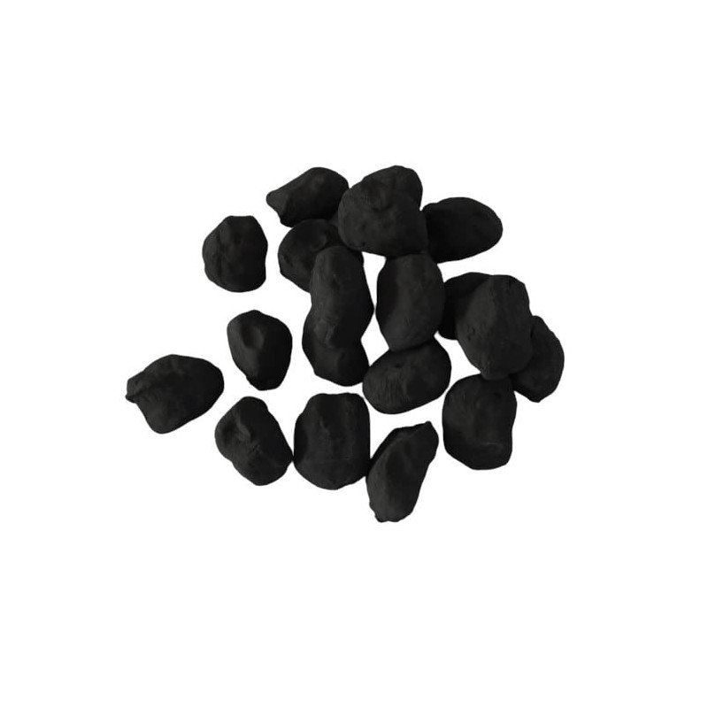 Gas Fire Coals 20 Replacement Random Shaped Cast Coals In