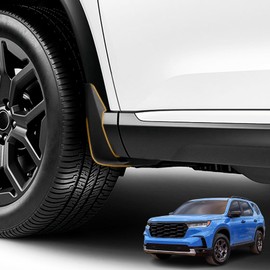 TECHPICCO Mud Flaps Compatible with Honda Pilot 2023-2025, Mud Guards 4pcs Fender Guards Compatible with Honda Pilot Accessories 2023 2024 2025 No Drill Splash Guards