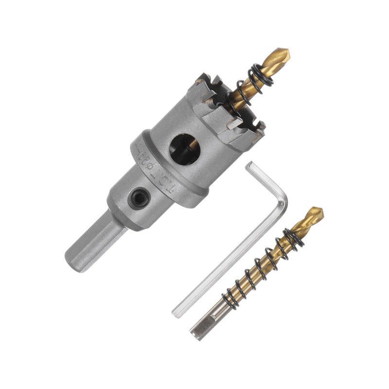 sourcing map Carbide Hole Saw Kit 29mm (1-9/64") Metal Hole