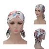 Pre Tied Chemo Head Scarf 3 Packed Beanie Skull Cover