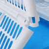 DEAOTEK Collapsible Grocery Shopping Basket - Plastic Milk Crate Utility