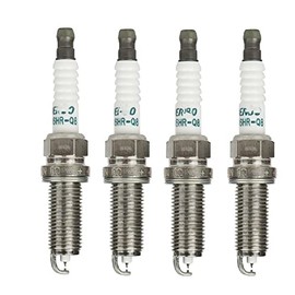 QINGMO-AUTO 4pc Spark Plug Set, FC16HR-Q8 90919-01289, Copper, 9331578151674, Compatible with Car