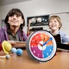 OSTAR Telling Time Teaching Wall Clock, Analog Silent Learning Clock
