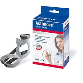 Actimove Professional Line Rhizo Forte - Soporte para pulgar izquierdo, gris, mediano
