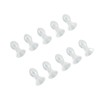 10pcs Hearing Amplifier Dome Silicone Ear Tip Earplug Replacement Accessory