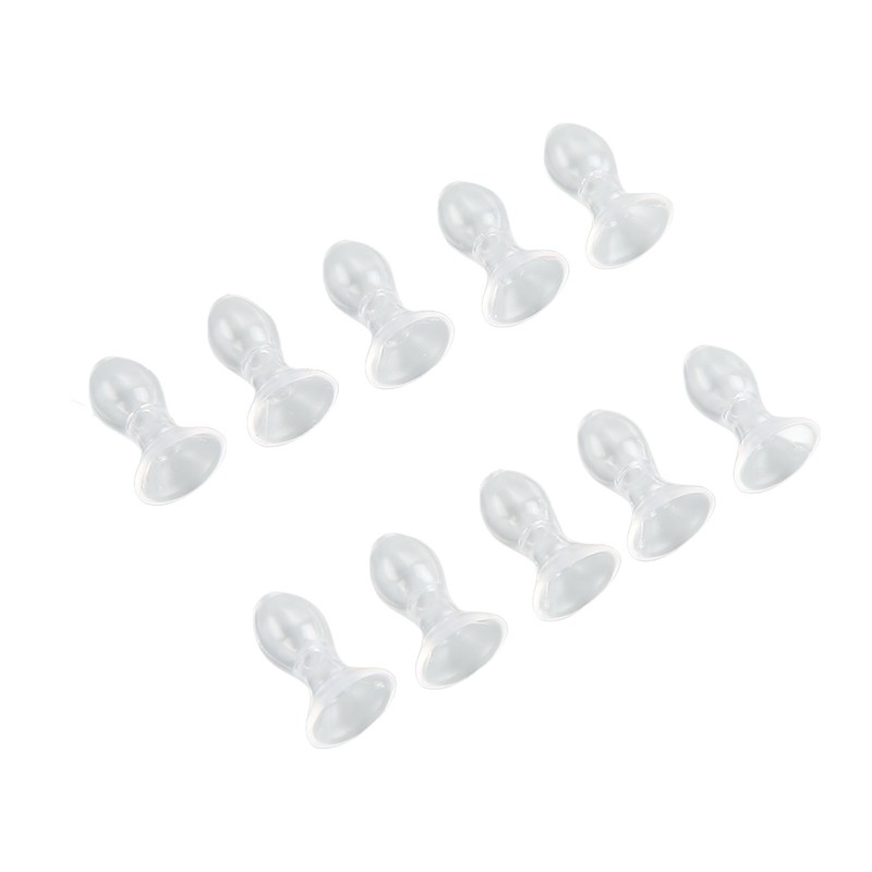 10pcs Hearing Amplifier Dome Silicone Ear Tip Earplug Replacement Accessory