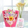 HOWAF 3D & Pop Up Mothers Day Card, Happy Mother's