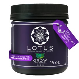 Grow Pro Series - Hydroponic Plant Nutrients and Fertilizer, Water Soluble Plant Food - Massive Roots, Made for Coco Coir, Hydro, & Soil, Enhances Flowering & Fruiting, Indoor & Outdoor Grows 16oz