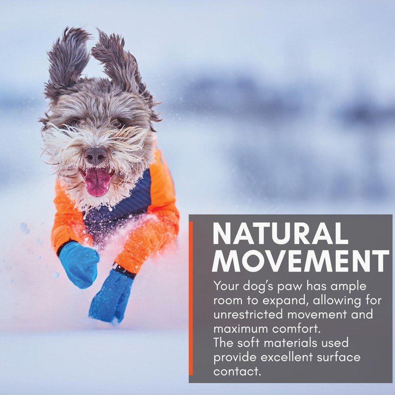 Non-stop dogwear Long Distance Boots, 4 Pack Dog Boots Winter