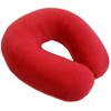 Wolf Essentials Neck Pillow Adult Cozy Soft Microfiber, Red