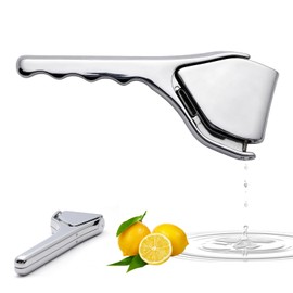 Lemon Squeezers Manual Max Extraction, 2025 NEW Upgrade Hand Press Lemon Juicer, Premium Durable Metal Heavy-Duty Lime Juicer Squeezer