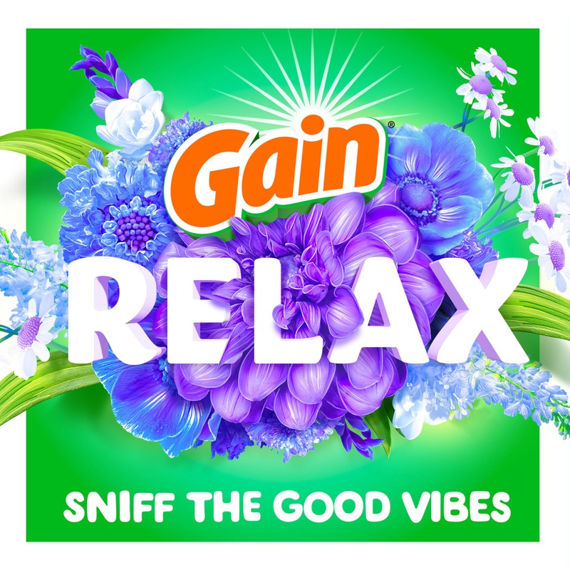 Gain In-Wash Laundry Scent Booster Beads, Relax, 24 oz
