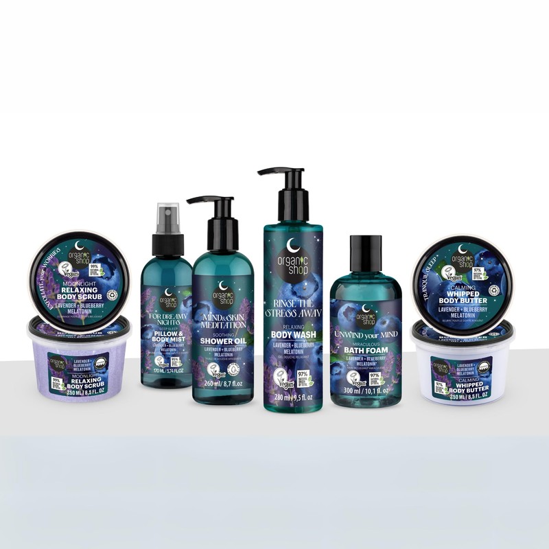 Organic Shop Sleeping - Calming Whipped Body Butter, 250 ml