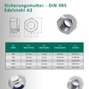 DSM – Carriage Bolts M5 x 50 mm Set DIN