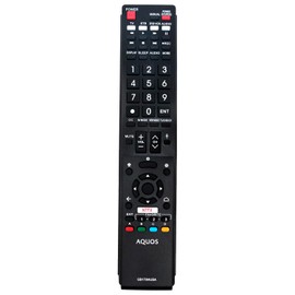 GB173WJSA RRMCGB173WJSA - Mando a distancia para televisor Sharp AQUOS TV LC-80UH30U LC-70UH30U LC-70UE30U LC-70UC30U LC-60UE30U LC-80UE30U LC-55UB30U Ultra HD LED Smart TV