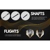 SHOT TAKER CO. EST. 2017 Soft Tip Darts Set-Professional Darts