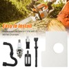 Hoypeyfiy Chain Saw Spark Plug Oil Tube Filters Kit, Replacement