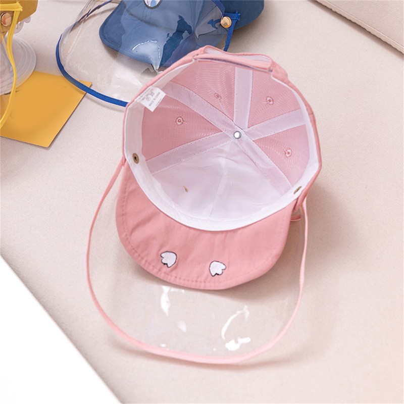 Baby Droplet Prevention Cap Children Cartoon Cute Spitting Saliva Isolation