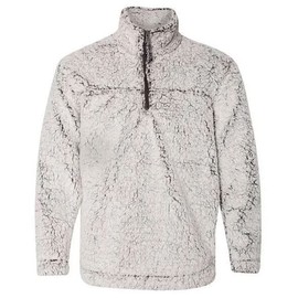 Blue Star NEW! Blue Star Sherpa 1/4‎ Zip Pullover Sweatshirt, Frosty Grey, XL X-Large