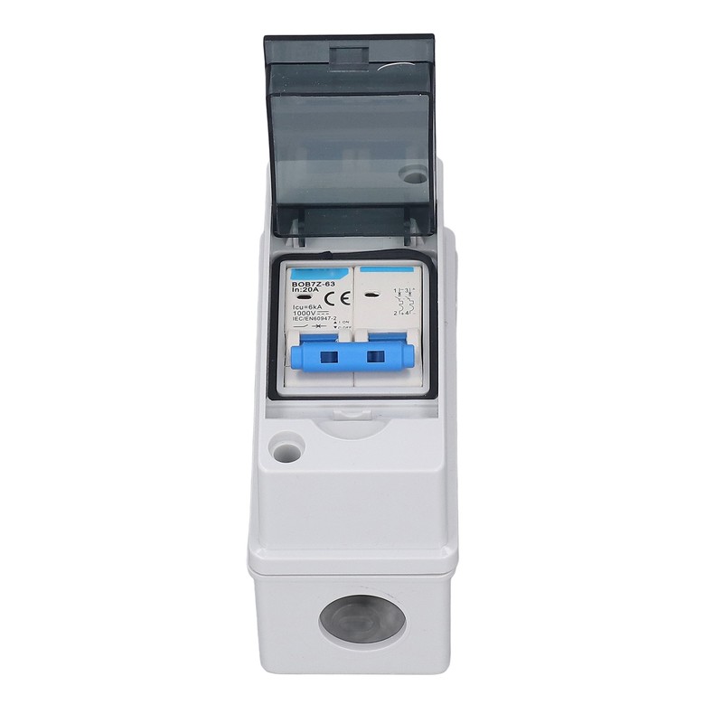 Circuit Breaker MCB PV Combiner Box Waterproof Disconnect Switch 1000V