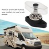 Distribution Stud Junction Post Black 3/8in 300A with Transparent Cover