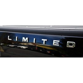 1pc OEM Limited Emblem Side Badges Nameplate 3D Limited Compatible with 150 250 350 Gloosy Finish (Chrome)