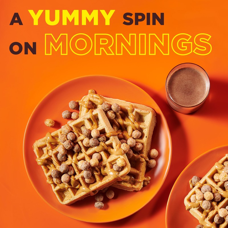 REESE'S PUFFS Breakfast Cereal, Chocolatey Peanut Butter Cereal, 11.5 oz