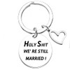 Funny Gifts for Him Her Husband Wife Keyring Couples Gifts