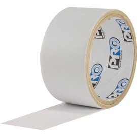 ProTapes Pro Flex Flexible Butyl All Weather Patch and Shield Repair Tape, 50' Length x 2" Width, White (Pack of 1)