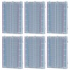 GTIWUNG 6PCS Mini Breadboard Kit 400 Points Mini Small Solderless