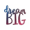 Roeda Brighten Your Life 14230glx Dream Big Word Phrase Magnet