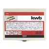 kwb 757290 Router Set, 12 Pieces, (V-Groove Cutter, Groove Cutter