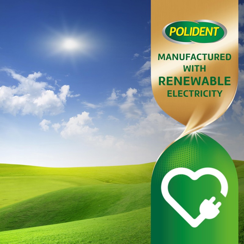 Polident 3 Minute Antibacterial Dental Appliance Cleanser Tablets, 60 Count