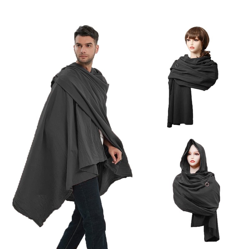 Cowl Hood Scarf Rogue Hood Medieval Cloak Renaissance Costume Men