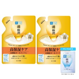 Hadalabo Kokoku Jun All-in-One Perfect Gel Refill, 2 Packs + Bonus Included, 2.8 oz (80 g) (x 2)