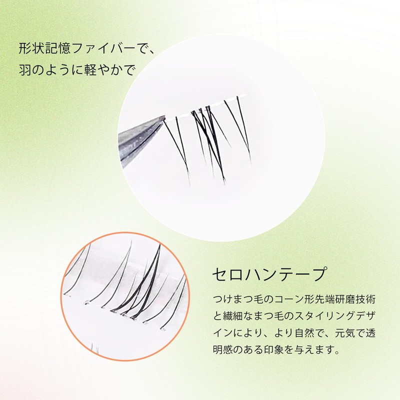 LASHIDOL KittenLash02 Lower False Eyelashes, Bunchy Eyelashes, Partial False Eyelashes,