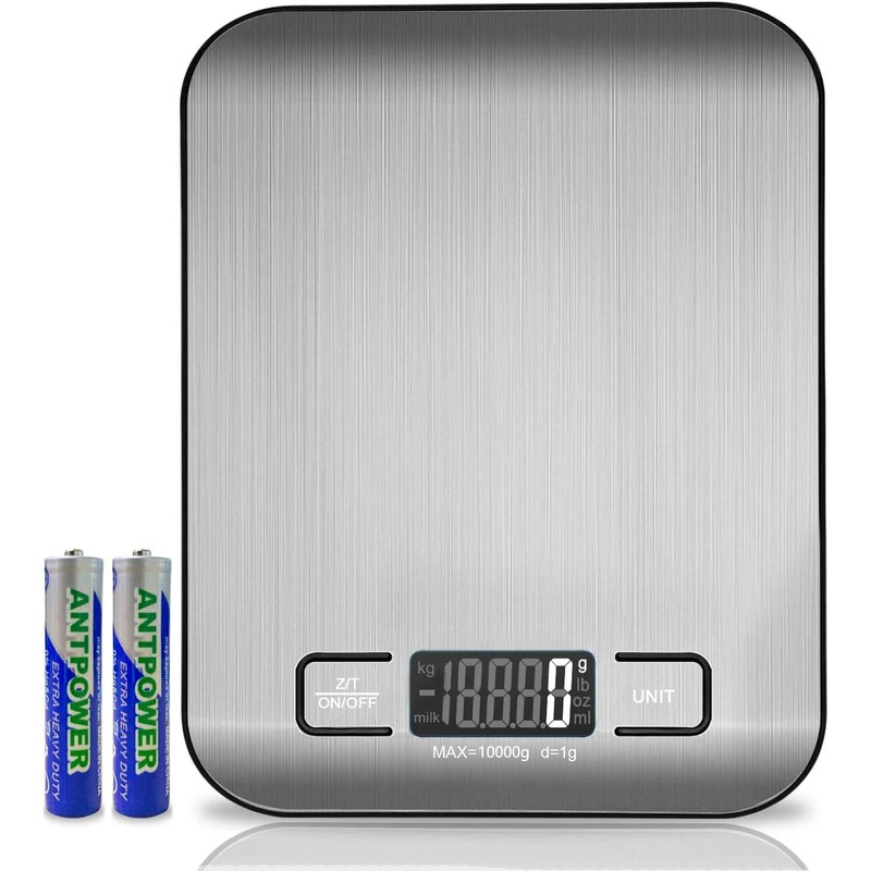 Balanza electrónica de cocina, Bascula Digital Cocina, diseño delgado y