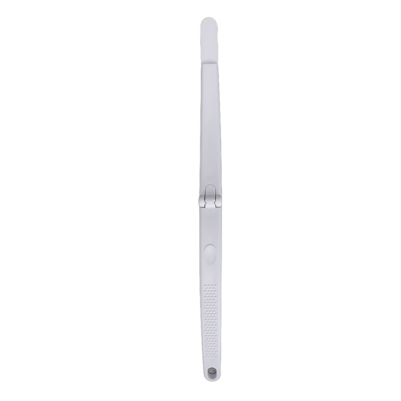 Folding Curved Handle Bath Brush with 2 Heads Anti Slip